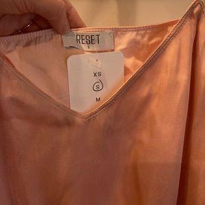 Reset blush pink cami size S never worn new with tags